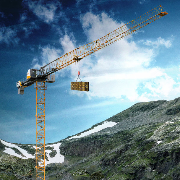 A new addition to the “Tough Ones” series: The new 205 EC-B 10 Flat-Top crane from Liebherr